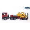 BRUDER - SCANIA R Z NACZEPĄ I BULDOŻEREM 1:16 - 03555 BRUDER - SCANIA R Z NACZEPĄ I BULDOŻEREM 1:16 - 03555