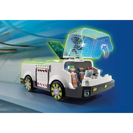 PLAYMOBIL - SUPER 4 - KAMELEON TECHNO Z AGENTEM GENE - 6692 PLAYMOBIL - SUPER 4 - KAMELEON TECHNO Z AGENTEM GENE - 6692