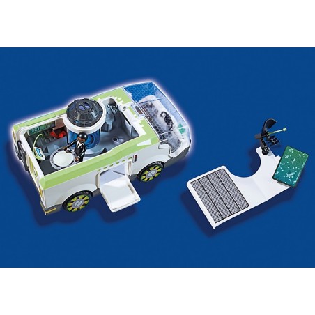 PLAYMOBIL - SUPER 4 - KAMELEON TECHNO Z AGENTEM GENE - 6692 PLAYMOBIL - SUPER 4 - KAMELEON TECHNO Z AGENTEM GENE - 6692