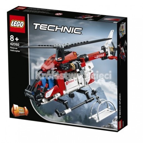 LEGO® - TECHNIC - HELIKOPTER RATUNKOWY - 42092