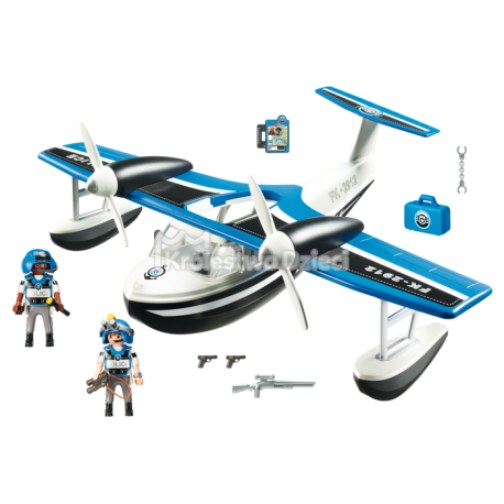 PLAYMOBIL - ACTION - POLICYJNY SAMOLOT WODNY - 9436 PLAYMOBIL - ACTION - POLICYJNY SAMOLOT WODNY - 9436