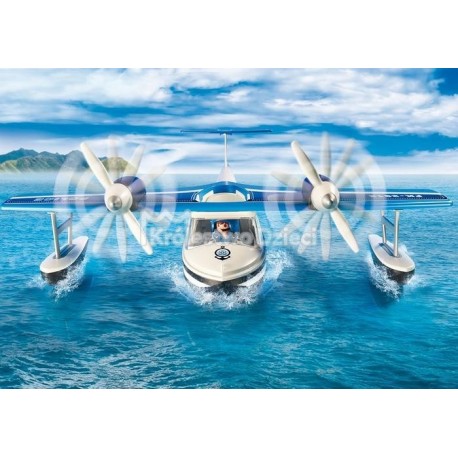PLAYMOBIL - ACTION - POLICYJNY SAMOLOT WODNY - 9436 PLAYMOBIL - ACTION - POLICYJNY SAMOLOT WODNY - 9436