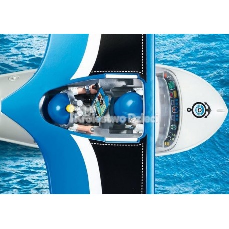 PLAYMOBIL - ACTION - POLICYJNY SAMOLOT WODNY - 9436 PLAYMOBIL - ACTION - POLICYJNY SAMOLOT WODNY - 9436