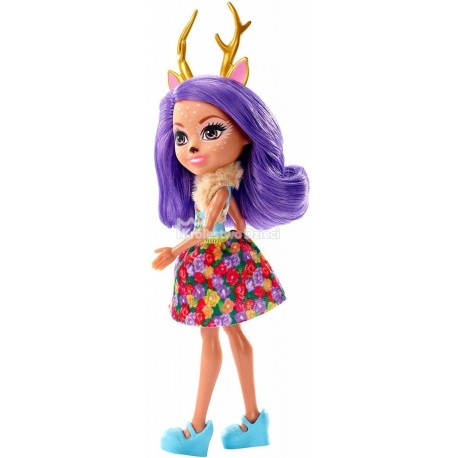 MATTEL - BARBIE - ENCHANTIMALS - LALKA + JELONEK - DANESSA DEER & SPRINT - DVH87 FXM75 MATTEL - BARBIE - ENCHANTIMALS - LALKA + JELONEK - DANESSA DEER & SPRINT - DVH87 FXM75