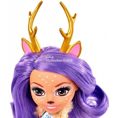 MATTEL - BARBIE - ENCHANTIMALS - LALKA + JELONEK - DANESSA DEER & SPRINT - DVH87 FXM75 MATTEL - BARBIE - ENCHANTIMALS - LALKA + JELONEK - DANESSA DEER & SPRINT - DVH87 FXM75