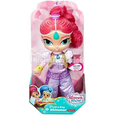 FISHER PRICE - SHIMMER & SHINE - INTERAKTYWNA LALKA SHIMMER - DŹWIĘK ENG - DGM05 DGM06 FISHER PRICE - SHIMMER & SHINE - INTERAKTYWNA LALKA SHIMMER - DŹWIĘK ENG - DGM05 DGM06