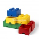 LEGO® - POJEMNIK NA KLOCKI ZABAWKI I INNE - KLOCEK 8 WYPUSTEK I 2 SZUFLADKI - ŻÓŁTY - 4006 LEGO® - POJEMNIK NA KLOCKI ZABAWKI I INNE - KLOCEK 8 WYPUSTEK I 2 SZUFLADKI - ŻÓŁTY - 4006