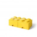 LEGO® - POJEMNIK NA KLOCKI ZABAWKI I INNE - KLOCEK 8 WYPUSTEK I 2 SZUFLADKI - ŻÓŁTY - 4006 LEGO® - POJEMNIK NA KLOCKI ZABAWKI I INNE - KLOCEK 8 WYPUSTEK I 2 SZUFLADKI - ŻÓŁTY - 4006