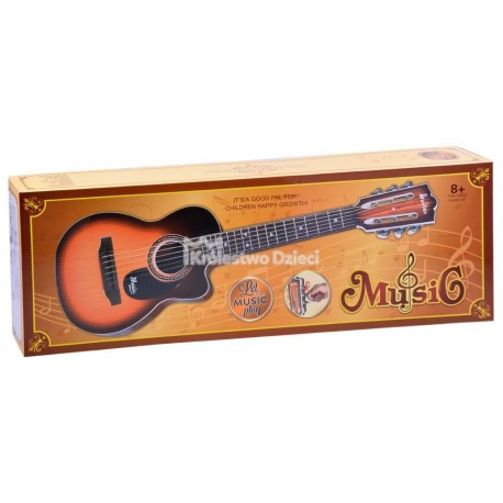 JOKOMISIADA - GITARA 6 STRUNOWA DLA DZIECI - JASNOBRĄZOWA - IN0101 JOKOMISIADA - GITARA 6 STRUNOWA DLA DZIECI - JASNOBRĄZOWA - IN0101