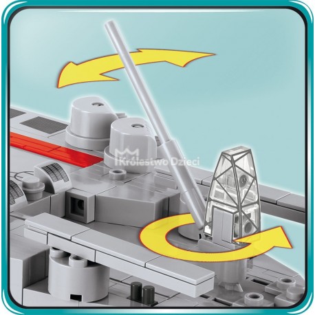 COBI - MAŁA ARMIA - WORLD OF WARSHIPS - OKRĘT - JAPOŃSKI PANCERNIK - MUSASHI - 4811 COBI - MAŁA ARMIA - WORLD OF WARSHIPS - OKRĘT - JAPOŃSKI PANCERNIK - MUSASHI - 4811