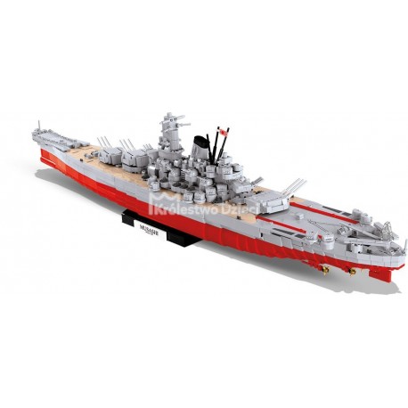 COBI - MAŁA ARMIA - WORLD OF WARSHIPS - OKRĘT - JAPOŃSKI PANCERNIK - MUSASHI - 4811 COBI - MAŁA ARMIA - WORLD OF WARSHIPS - OKRĘT - JAPOŃSKI PANCERNIK - MUSASHI - 4811