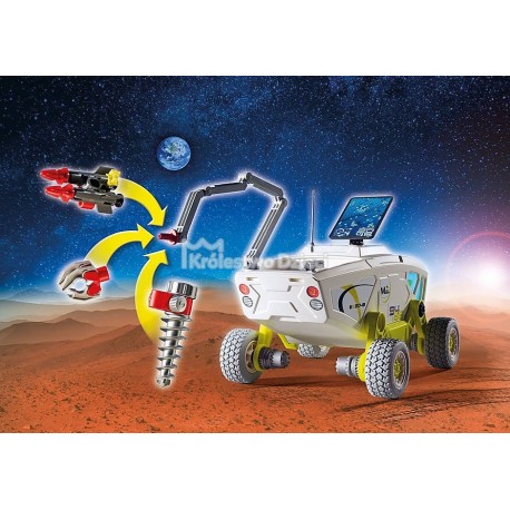 PLAYMOBIL - SPACE - POJAZD BADAWCZY NA MARSIE - 9489 PLAYMOBIL - SPACE - POJAZD BADAWCZY NA MARSIE - 9489