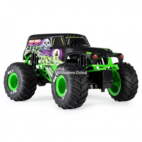 SPIN MASTER - MONSTER JAM - SAMOCHÓD ZDALNIE STEROWANY RC - GRAVE DIGGER - 6045003 SPIN MASTER - MONSTER JAM - SAMOCHÓD ZDALNIE STEROWANY RC - GRAVE DIGGER - 6045003