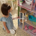 KIDKRAFT - DREWNIANY DOMEK DLA LALEK BARBIE - VERONICA - 65968 KIDKRAFT - DREWNIANY DOMEK DLA LALEK BARBIE - VERONICA - 65968