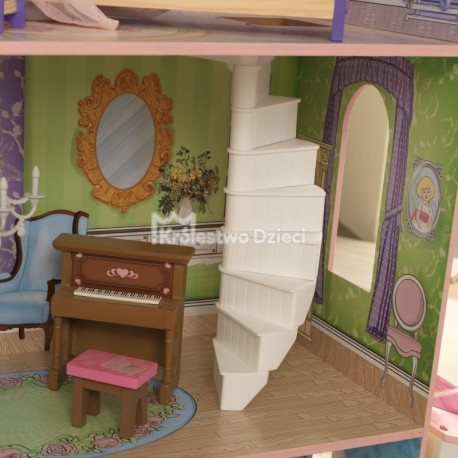 KIDKRAFT - DREWNIANY DOMEK DLA LALEK BARBIE - VERONICA - 65968 KIDKRAFT - DREWNIANY DOMEK DLA LALEK BARBIE - VERONICA - 65968