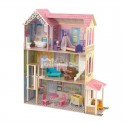 KIDKRAFT - DREWNIANY DOMEK DLA LALEK BARBIE - VERONICA - 65968 KIDKRAFT - DREWNIANY DOMEK DLA LALEK BARBIE - VERONICA - 65968
