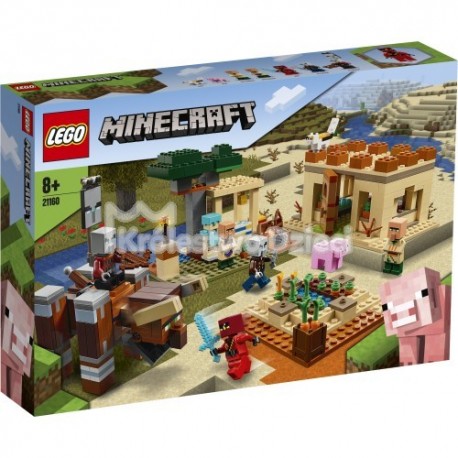 LEGO® - MINECRAFT™ - NAJAZD ZŁOSADNIKÓW - 21160