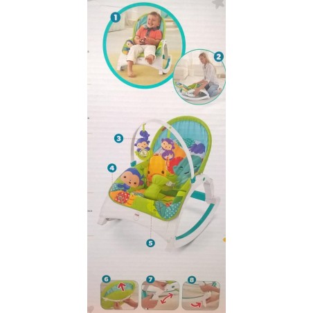 FISHER PRICE - BUJACZEK OD NIEMOWLAKA DO PRZEDSZKOLAKA - CMR10 FISHER PRICE - BUJACZEK OD NIEMOWLAKA DO PRZEDSZKOLAKA - CMR10