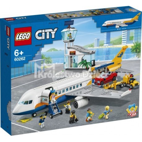 LEGO - CITY - SAMOLOT PASAŻERSKI - 60262