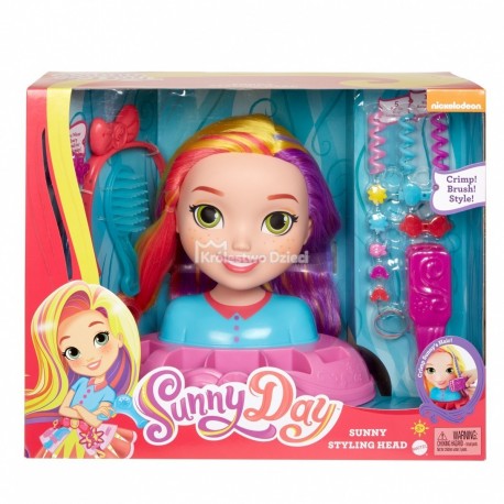 MATTEL - SUNNY DAY - GŁOWA DO STYLIZACJI - DYD17 MATTEL - SUNNY DAY - GŁOWA DO STYLIZACJI - DYD17