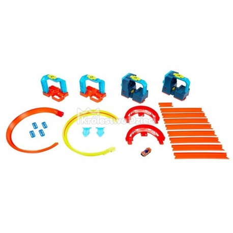MATTEL - HOT WHEELS - TRACK BUILDER - ULTRAPRZYSPIESZENIE - ZESTAW Z NAPĘDEM + AUTKO - GLC97 MATTEL - HOT WHEELS - TRACK BUILDER - ULTRAPRZYSPIESZENIE - ZESTAW Z NAPĘDEM + AUTKO - GLC97