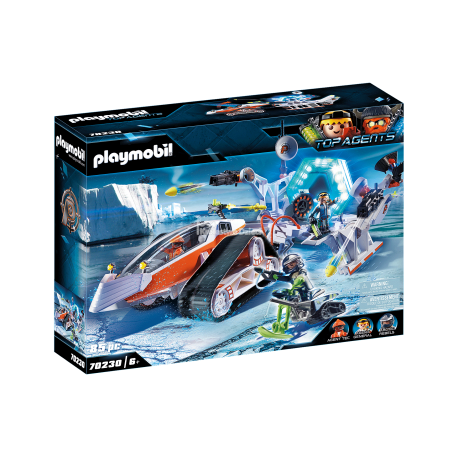 PLAYMOBIL - TOP AGENTS - SPY TEAM - POJAZD GĄSIENICOWY - 70230 PLAYMOBIL - TOP AGENTS - SPY TEAM - POJAZD GĄSIENICOWY - 70230